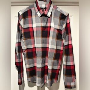 Men’s Express dress shirt.